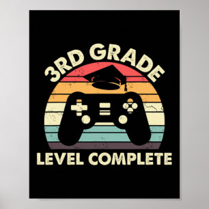 Vollständiges Abschluss-Geschenk für Gamer 1 Poster