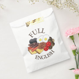 Vollständiges englisches Frühstück UK Britische Kü Geschenktütchen