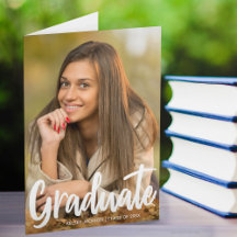 Vollständiges Foto Chic Moderne Schrift geklappt