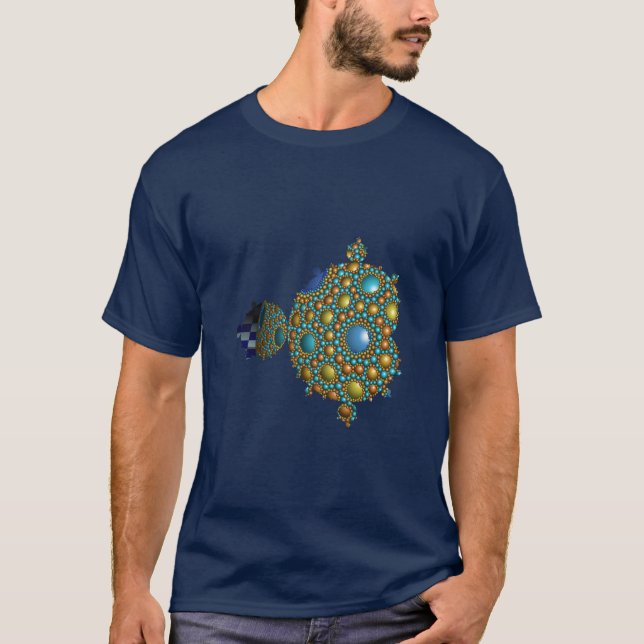 Vollständiges Mandelbrot Set Apollonische Kugel Pa T-Shirt (Vorderseite)
