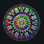 Vollständiges MultiTarget-Abstrakt Art-Dartboard m Dartscheibe<br><div class="desc">Ein wunderschönes,  einzigartiges Multi-Ziel-Dartboard für traditionelle Spiele,  neue eigene oder als kühnen Stand-out-Kunstwerk. Die Farbwiedergabe und die lebhafte Bilddarstellung sind beeindruckend. Vollständig anpassbar,  wenn gewünscht,  um Namen,  Bilder und mehr hinzuzufügen. Viel Spaß!</div>