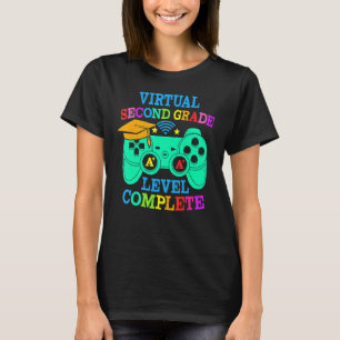 Vollständiges Video für den virtuellen Abschluss d T-Shirt