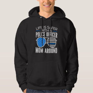 Vollstreckungsbeamter Polizist Mutter Hoodie