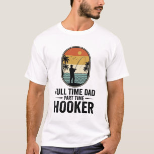 Vollzeit-Vater Teilzeit-Angler-Design_1 T-Shirt