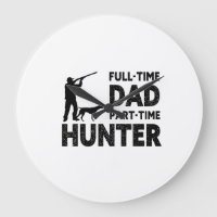 Vollzeit-Vater Teilzeit-Jäger | Lustiger Jagd-Vate