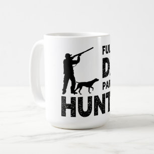 Vollzeit-Vater Teilzeit-Jäger Lustiger Jagd-Vate Kaffeetasse