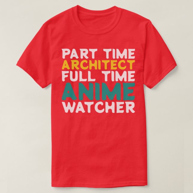 Vollzeitbeobachter T-Shirt (Design vorne)