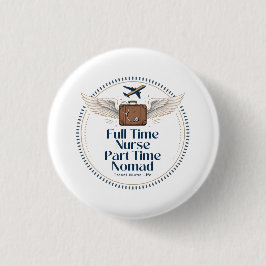 Vollzeitkrankenschwester Teilzeitnomade - Reisekra Button