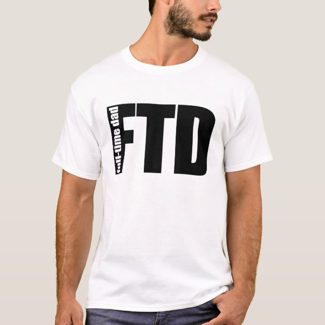 VOLLZEITVater T-Shirt (Vorderseite)
