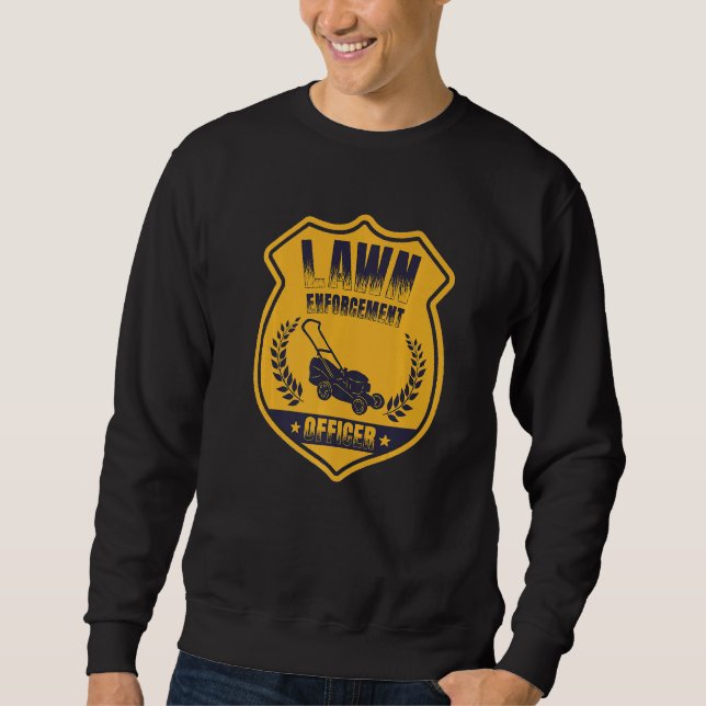 Vollzugsbeauftragter Landscaper Gartengras Sweatshirt (Vorderseite)