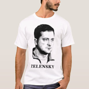 Volodymyr Zelensky Art Ukraina T-Shirt