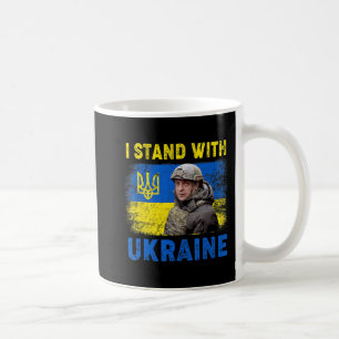 Volodymyr Zelensky I Stand mit der Ukraine Kaffeetasse