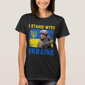 Volodymyr Zelensky I Stand mit der Ukraine T-Shirt
