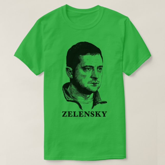 Volodymyr Zelensky T-Shirt (Design vorne)