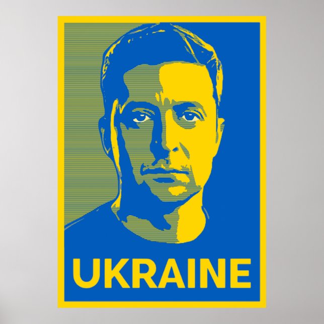 Volodymyr Zelenskyy Poster (Vorne)