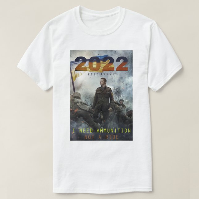 Volodymyr zelinsky (5) T-Shirt (Design vorne)