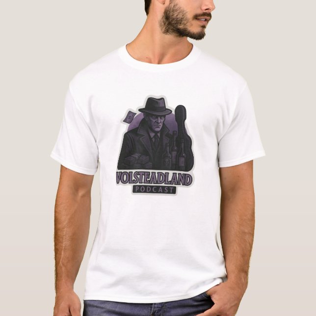Volsteadland T-Shirt Weiß (Vorderseite)