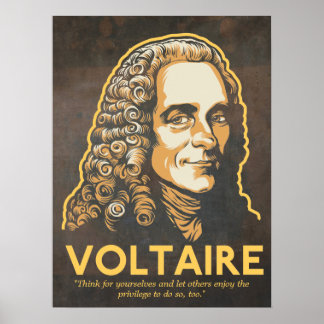 Voltaire-Angebot Poster