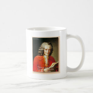 Voltaire "Keine Feinde" Weisheitszitat Geschenke T Kaffeetasse