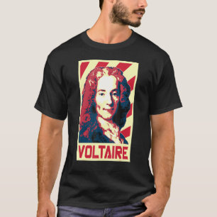 Voltaire Retro Poster Propaganda T-Shirt