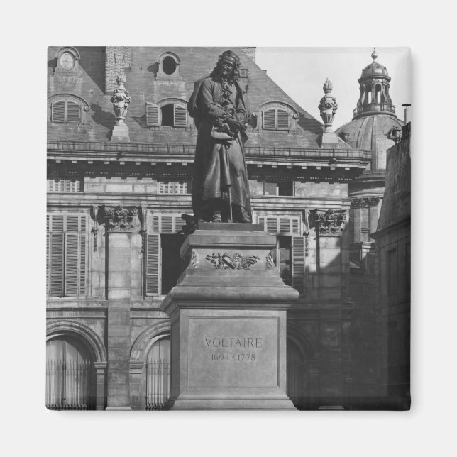 Voltaire-Statue Magnet (Vorne)