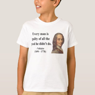 Voltaire Zitat 9b T-Shirt