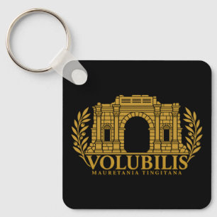 Volubilis Karakalla-Bogen Römisches Gold-Emblem Schlüsselanhänger