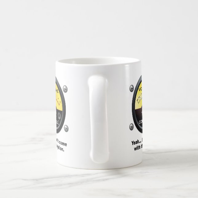 Volume Kontrolle Funny Mug Tasse (Henkel)