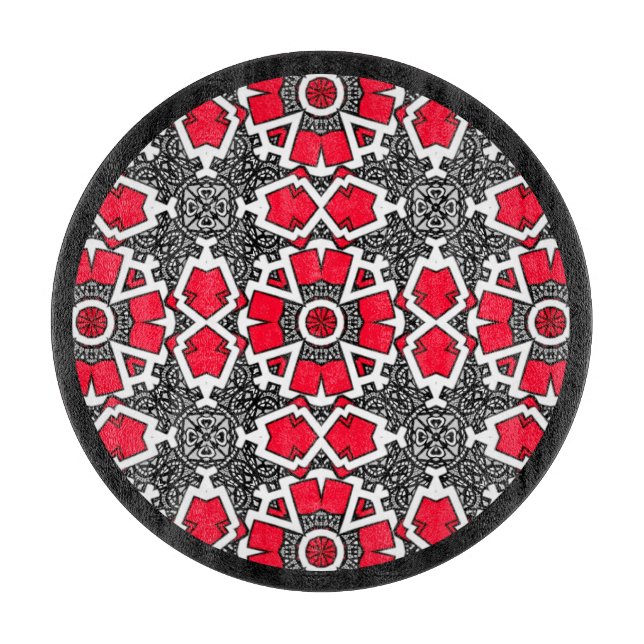 Volume sixteen's kaleidoscope art eight schneidebrett (Vorderseite)