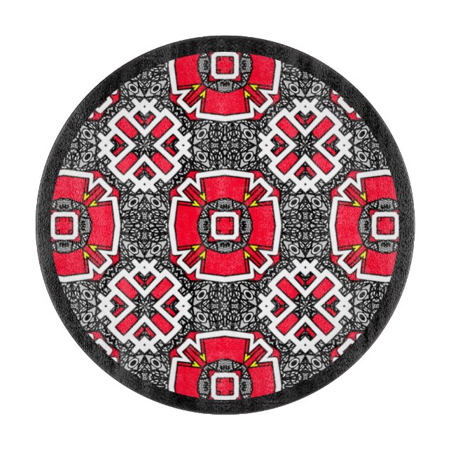 Volume sixteen's kaleidoscope art six schneidebrett (Vorderseite)