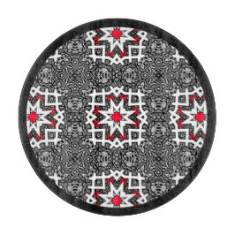 Volume sixteen's kaleidoscope art ten schneidebrett