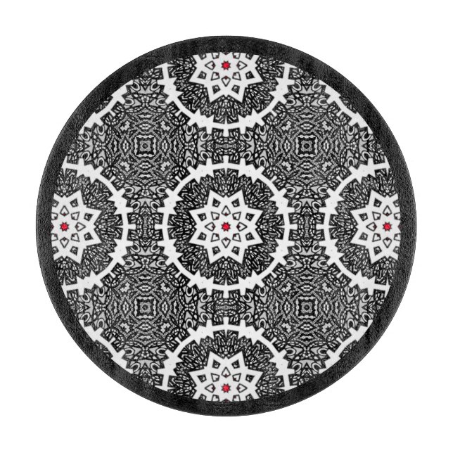 Volume sixteen's kaleidoscope art twelve schneidebrett (Vorderseite)