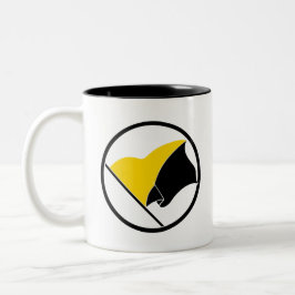 Voluntarismus-Tasse Zweifarbige Tasse