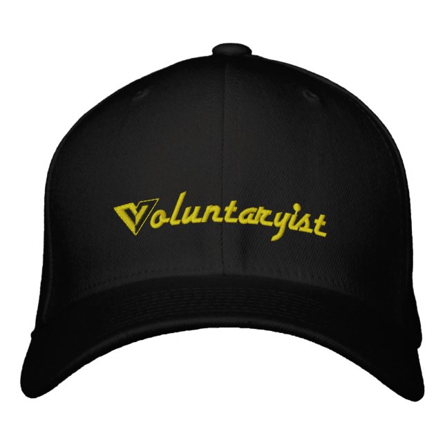 Voluntarist Bestickte Kappe (Vorderseite)