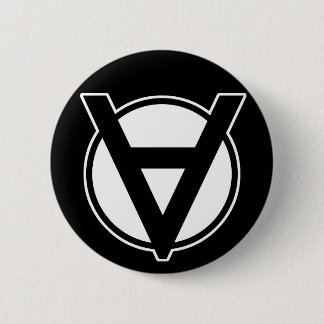Voluntaryist Knopf - Schwarzes Button