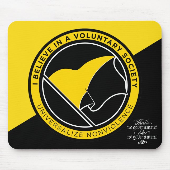Voluntaryist Mousepads (Vorne)