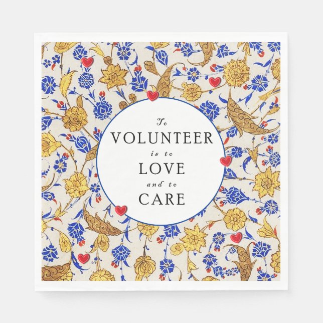 Volunteer Party Serviette (Vorderseite)