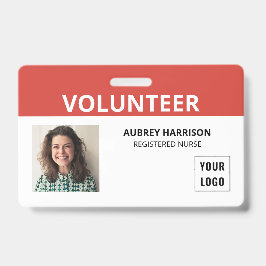 Volunteer Simple Foto ID Ausweis