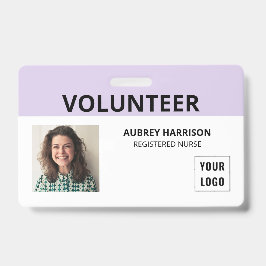 Volunteer Simple Foto ID Ausweis