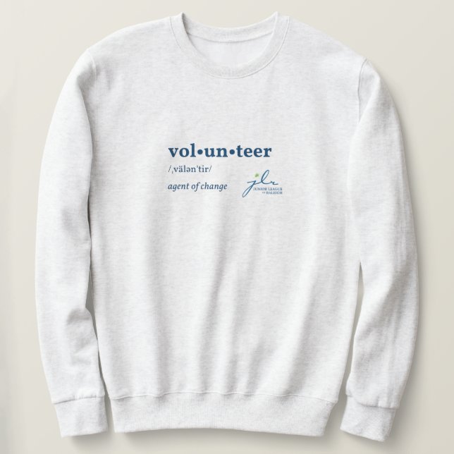 Volunteer Sweatshirt (Design vorne)