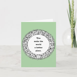 Volunteer Wertkarte Karte