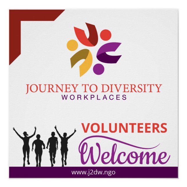 Volunteers Welcome J2DW Poster (Vorderseite)