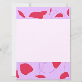 Volute Natur Stil Flat Card
