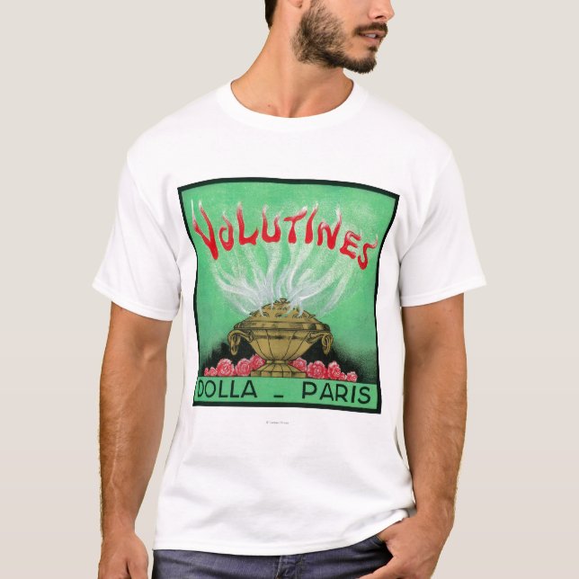 Volutines Parfüm LabelParis, Frankreich T-Shirt (Vorderseite)