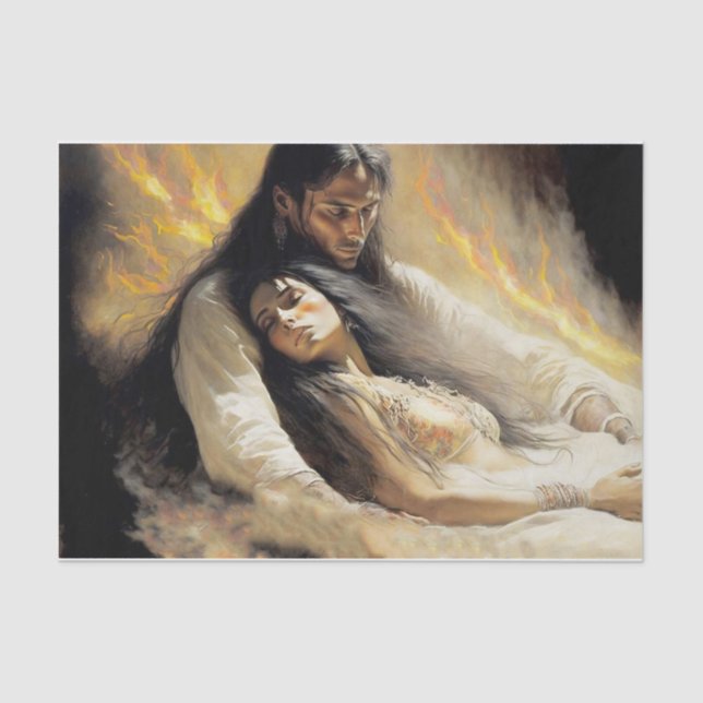 Vom Campfire Seidenpapier (Vorderseite)