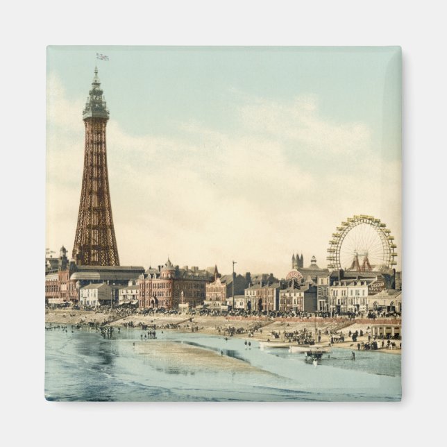 Vom Central Pier, Blackpool, England Magnet (Vorne)