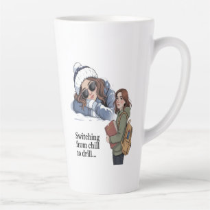 Vom Chillen zum Büffeln Milchtasse