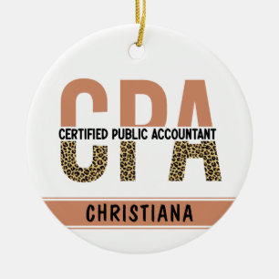 Vom CPA zertifizierter Leopard für öffentliche Wir Keramik Ornament