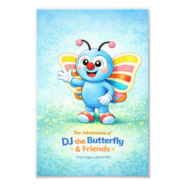 Vom Ei zum Schmetterling Poster (Vorne)