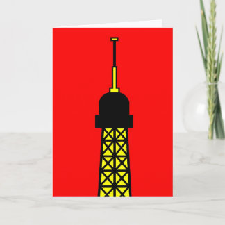 Vom Eiffelturm Inspiriert Karte